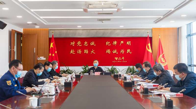 少妇插穴网黄明在应急管理部党委会上强调 着力加强党委班子自...